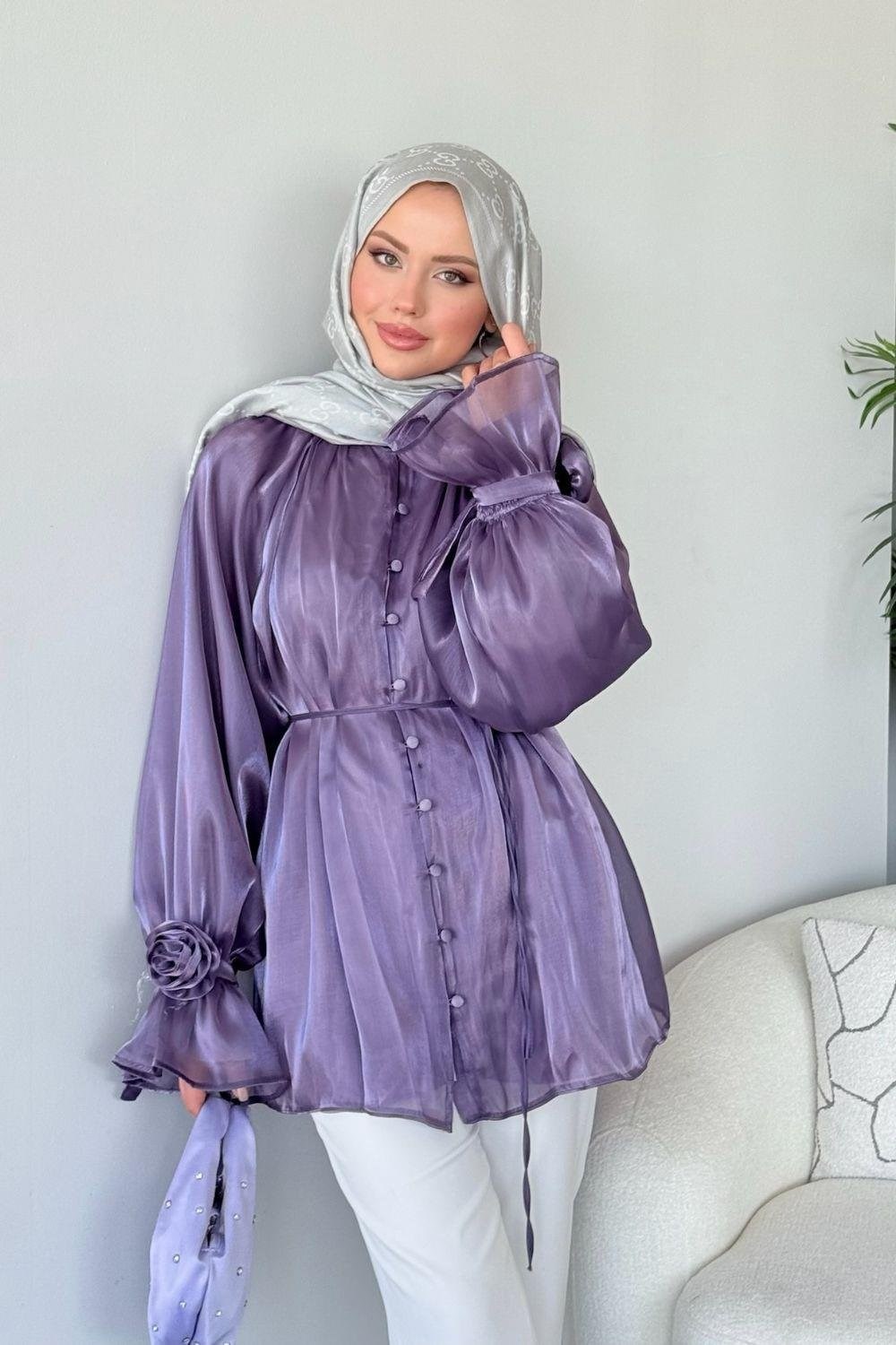 Reian Organize Tunik Lila